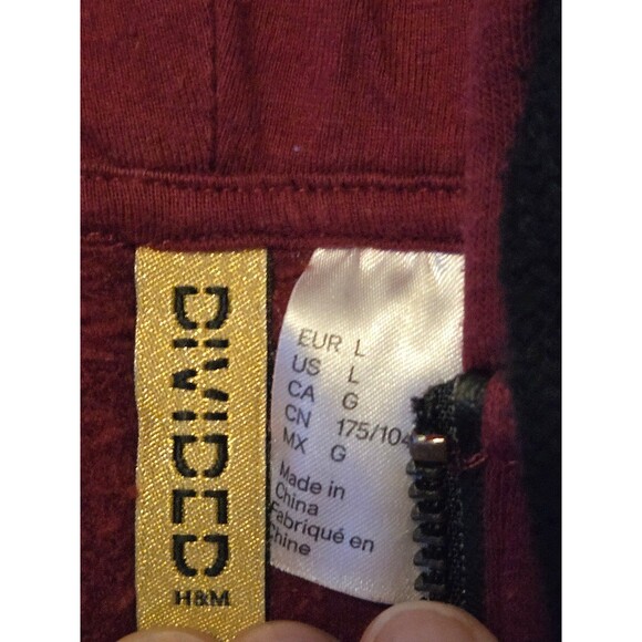 Divided H&M Humanity United Hooded Pullover Large - Picture 3 of 3